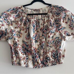 Floral Print Women's Top